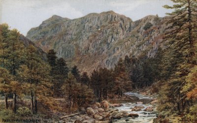 Pass von Aberglaslyn von Alfred Robert Quinton